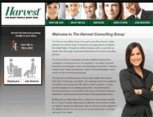 Tablet Screenshot of harvestcg.com